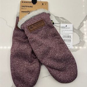 New women’s Burton sapphire mittens